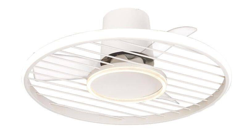 Mantra Soho Deckenventilator LED Fernbedienung dimmbar weiß von Mantra