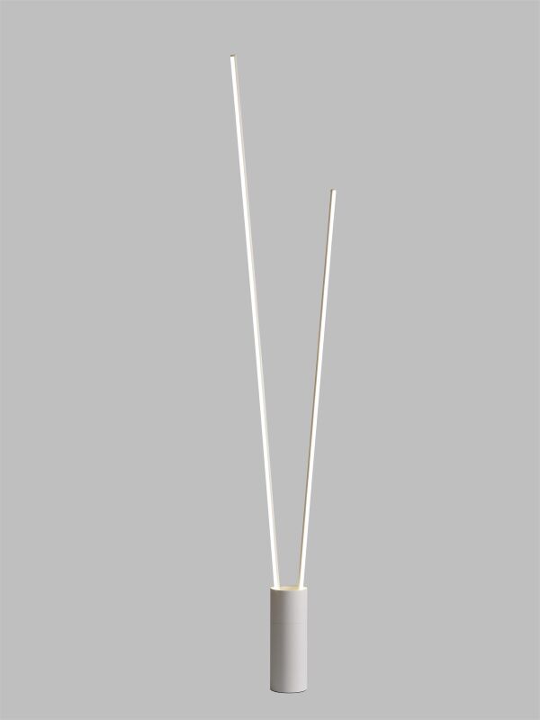 Mantra Vertical LED Stehleuchte 2-fach weiß von Mantra