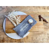 Edle Leinen-Baumwollservietten Im Vintage-Look Meals & Memories von ManufaktLIEBENSWERT
