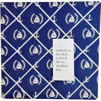 Memoboard Anker Maritim von ManufaktLIEBENSWERT