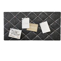 Memoboard Anthrazit Filz Memoboard Anthrazit Filz von ManufaktLIEBENSWERT