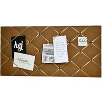 Memoboard Gold 40x80 von ManufaktLIEBENSWERT