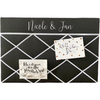 Memoboard Hochzeit Personalisiert von ManufaktLIEBENSWERT