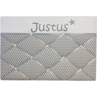 Memoboard Mit Wunschnamen Grau Memoboard Mit Wunschnamen Grau von ManufaktLIEBENSWERT