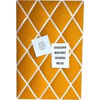 Memoboard Senfgelb Wunschgröße Memoboard Senfgelb Wunschgröße von ManufaktLIEBENSWERT