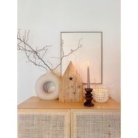 Upcycling Holzhaus Mit Stern von ManufaktLIEBENSWERT