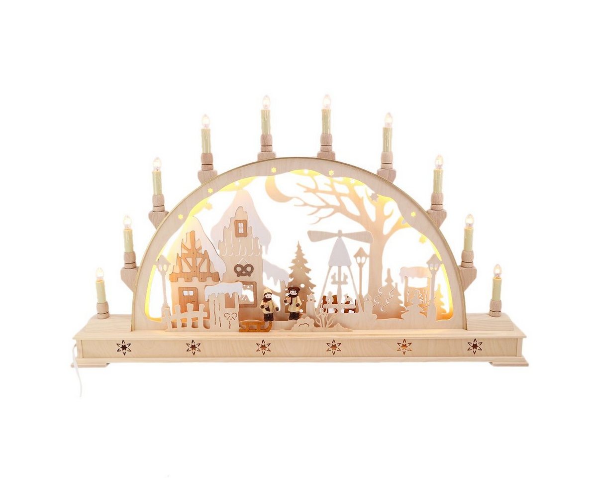 Manufaktur Holger Seidel Lichterbogen Seidel LED Schwibbogen Weihnachtsmarkt elektrisch Manufaktur Holger Seidel Lichterbogen Seidel LED Schwibbogen Weihnachtsmarkt elektrisch von Manufaktur Holger Seidel
