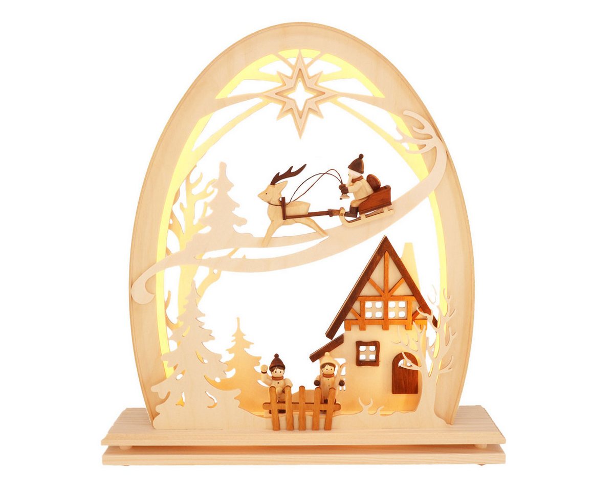 Manufaktur Holger Seidel Lichterbogen Seidel Schwibbogen Nikolaus elektrisch Manufaktur Holger Seidel Lichterbogen Seidel Schwibbogen Nikolaus elektrisch von Manufaktur Holger Seidel