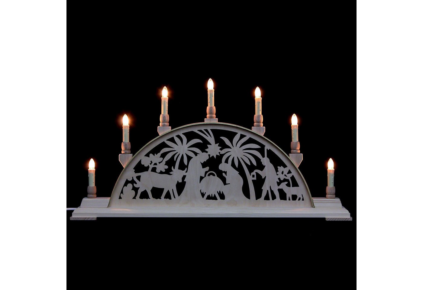 Manufaktur Holger Seidel Schwibbogen Schwibbogen Christi Geburt (63cmx32cm) von Manufaktur Seidel von Manufaktur Holger Seidel
