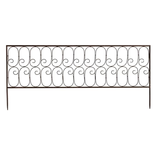 Beetzaun aus Metall 45 x 100 cm von Manufaktur Lichtbogen