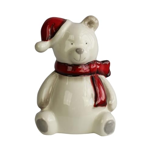 Manufaktur Lichtbogen Dekofigur Bär mit Weihnachtsmütze 13 cm Manufaktur Lichtbogen Dekofigur Bär mit Weihnachtsmütze 13 cm von Manufaktur Lichtbogen