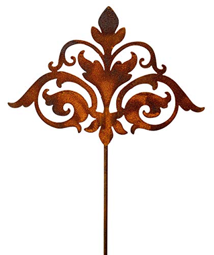 Manufaktur Lichtbogen Edelrost Gartenstecker Barock 110 cm Manufaktur Lichtbogen Edelrost Gartenstecker Barock 110 cm von Manufaktur Lichtbogen