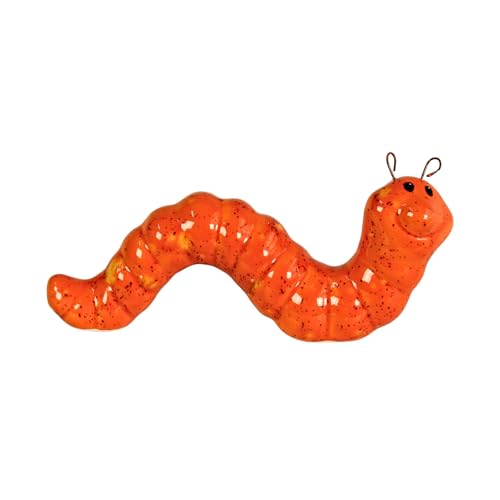 Manufaktur Lichtbogen Gartenfigur Raupe aus Keramik | orange | Dekofigur Gartenkeramik Gartendeko Manufaktur Lichtbogen Gartenfigur Raupe aus Keramik | orange | Dekofigur Gartenkeramik Gartendeko von Manufaktur Lichtbogen