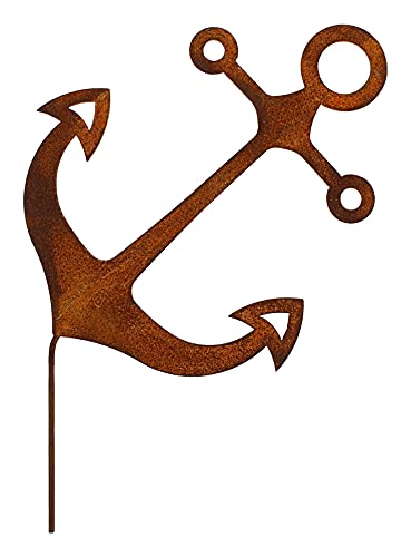 Manufaktur Lichtbogen Rost Gartenstecker Anker 53 cm Edelrost Gartendeko maritim Gartendekoration Manufaktur Lichtbogen Rost Gartenstecker Anker 53 cm Edelrost Gartendeko maritim Gartendekoration von Manufaktur Lichtbogen