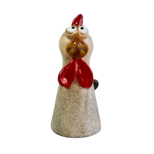 Manufaktur Lichtbogen Zaunhocker aus Keramik | Huhn weiß Manufaktur Lichtbogen Zaunhocker aus Keramik | Huhn weiß von Manufaktur Lichtbogen