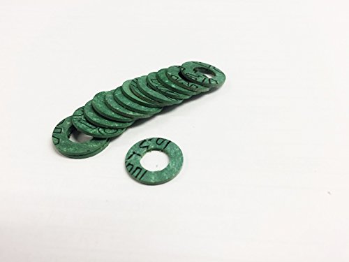 10 Stück Flachdichtung 3/8 Zoll 2 mm AFM, Außendurchmesser: 14,00 mm - Innendurchmesser: 7,50 mm für Solar, Gas, Wasser, Heizung und Garten – Dichtungsset von Manufaktur Martinshof