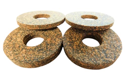10 Stück Gummikork M14 42 mm x 15 mm x 3 mm Manufaktur Martinshof Unterlegscheibe Kork, Unterlegscheiben Beilagscheiben U-Scheibe Scheiben Karosseriescheiben Distanzhülsen von Manufaktur Martinshof