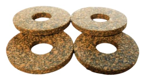 10 Stück Gummikork M10 30 mm x 10 mm x 4 mm Manufaktur Martinshof Unterlegscheibe Kork, Unterlegscheiben Beilagscheiben U-Scheibe Scheiben Karosseriescheiben Distanzhülsen Distanzstücke Rund Hülsen von Manufaktur Martinshof