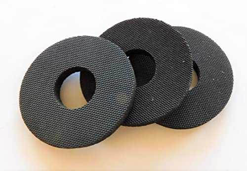 10 Stück Moosgummi M6 20 mm x 7 mm x 4 mm Manufaktur Martinshof Unterlegscheibe Kork, NBR, Silikon, Mossgummi Unterlegscheibe Gummi von Manufaktur Martinshof