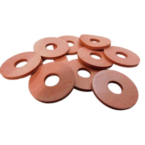 10 Stück Silikon M8 25 mm x 9 mm x 2 mm Manufaktur Martinshof Karosseriescheiben Distanzhülsen für M6 Distanzstücke Rund aus Kunststoff Hülsen von Manufaktur Martinshof