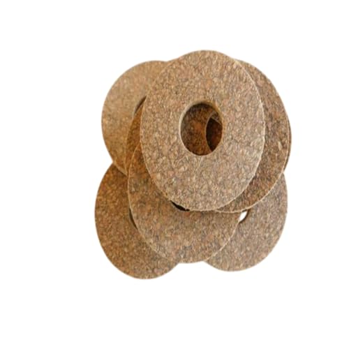 100 Stück Gummikork M14 42 mm x 15 mm x 2 mm Manufaktur Martinshof Unterlegscheiben Unterlegscheibe Kork Unterlegscheiben Beilegscheiben U-Scheibe Scheiben Vibrationsschutz, Abdichtung, Schutzdichtung von Manufaktur Martinshof