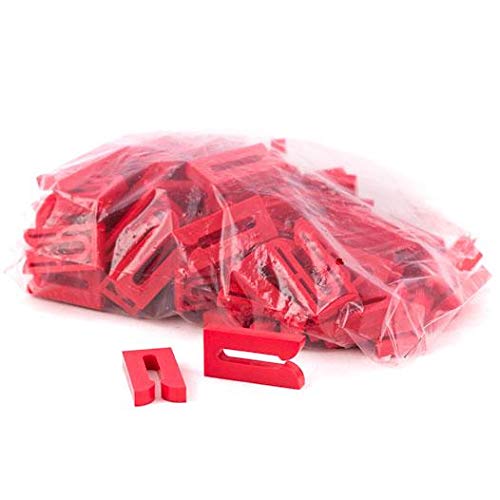 Abstandhalter 1-10mm (100, 10mm rot) von Manufaktur Martinshof