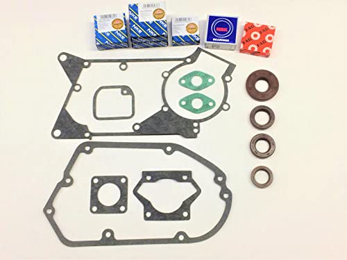 Dichtungs-, Lager- und Simmerringsatz S51-17teilig für S51, SR50, KR51/2 Manufaktur Martinshof Simson, Vergaser, Dichtung, Motor, Simmerring von Manufaktur Martinshof