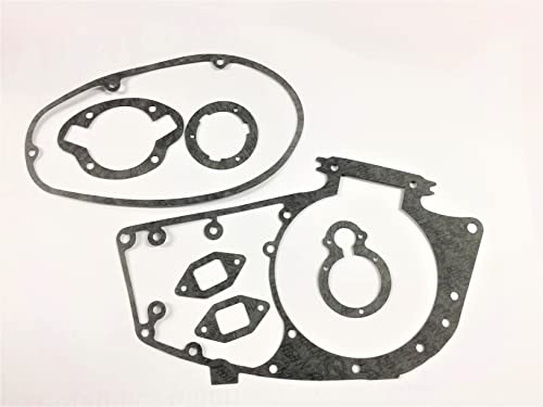 Dichtungssatz IFA, MZ, RT 125/3-7teilig Manufaktur Martinshof Kupplungsdeckeldichtung, Flanschdichtung, Dichtkappe, Verschlussblech, Lichtmaschine von Manufaktur Martinshof