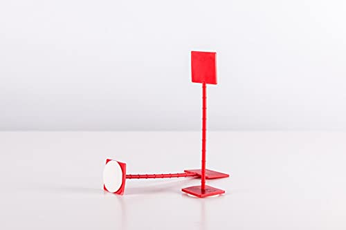 Estrichmessstelle, Rot mit Klebepunkt (1000) von Manufaktur Martinshof