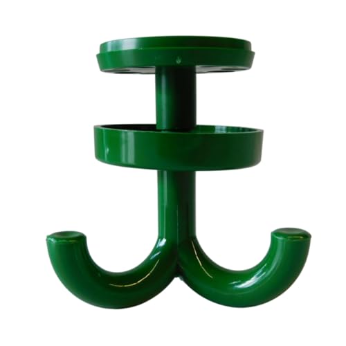 Manufaktur Martinshof 1 Stück Deckenhaken, 3-fach grün Garderobe, Haken Schule, Kita, Hort, Unterbauhaken begehbarer Kleiderschrank Büro Manufaktur Martinshof 1 Stück Deckenhaken, 3-fach grün Garderobe, Haken Schule, Kita, Hort, Unterbauhaken begehbarer Kleiderschrank Büro von Manufaktur Martinshof