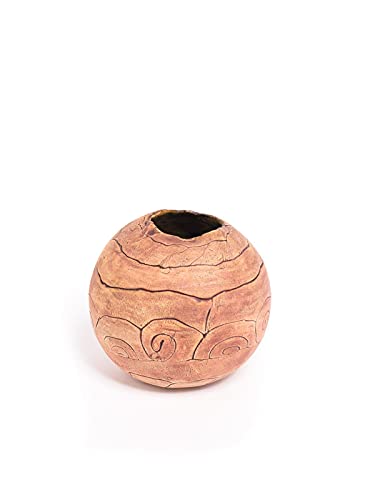 Vase Blumenkugel Schnecke (13,00 cm) Manufaktur Martinshof Vase, Blume, Kugel, Keramik, Blumenvase, Blumenstrauß, handgefertigt, Unikat von Manufaktur Martinshof
