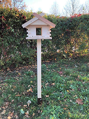 Vogelhausständer mit Einschlaghülse Manufaktur Martinshof Vogelhausständer Vogelhaus Vogelhäuser Vogelfutterhaus Vogelhäuschen Vogelhausständer von Manufaktur Martinshof
