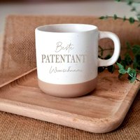 Personalisierte Tasse Patentante Geschenk Geburt Taufe Keramik Steingut Geburtstag Weihnachten Kaffee Tee Auch Ohne Gravur Personalisierte Tasse Patentante Geschenk Geburt Taufe Keramik Steingut Geburtstag Weihnachten Kaffee Tee Auch Ohne Gravur von ManufakturHerzlich
