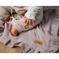 Babydecke/ Kuscheldecke/Sommerdecke/ Musselindecke/ Krabbeldecke/ Babygeschenk/ Versch. Farben von ManufakturHerzstueck