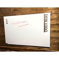 Magnetwand Weiß Glänzend/Pinnwand Magnettafel Boardmarker von ManufakturJacob