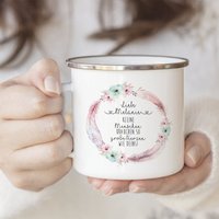 Abschiedsgeschenk Erzieherin Tasse Geschenk Lehrerin Patentante Hebamme Danke Dankeschön Abschied Manufaktur Liebevoll von ManufakturLiebevoll