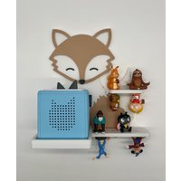 Tonieregal - Fuchs | Tonieboxregal Wandregal Für Toniebox Und Toniefiguren Fürs Kinderzimmer von ManufakturWinkler