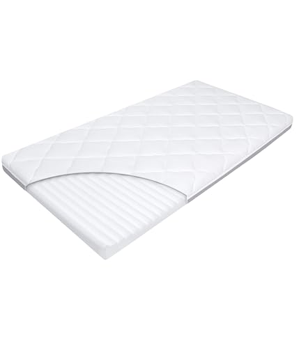 Baby Matratze 90x50 für Beistellbett Oeko-Tex Standard 100-Zertifikat für Kinderbett 50 x 90 Babybett Kindermatratze Kompatibel mit Maxi Cosi Iris von Manufaktura Materacy