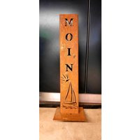 Schild Moin Segelschiff von Manuferrum