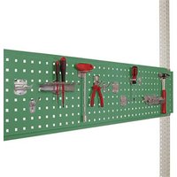 Manuflex AS1703.6011 Werkzeug-Lochplatte für PACKPOOL, Nutzhöhe = 300 mm. Für Tischbreite 1750mm von Manuflex