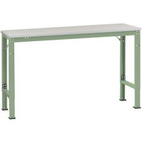 Manuflex AU7007.6011 Arbeits-Grundtisch UNIVERSAL Spezial mit Kunststoffplatte, BxTxH = 1000x600x722 von Manuflex