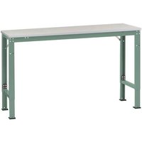 Manuflex AU7049.0001 Arbeits-Grundtisch UNIVERSAL Spezial mit PVC Dekorplatte, BxTxH = 1500x600x722- von Manuflex
