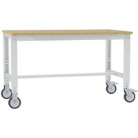 Manuflex AU7405.7035 Arbeitstisch UNIVERSAL Spezial mobil mit Multiplexplatte, BxTxH = 1750 x 1200 x Manuflex AU7405.7035 Arbeitstisch UNIVERSAL Spezial mobil mit Multiplexplatte, BxTxH = 1750 x 1200 x von Manuflex