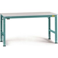 Manuflex LU4003.5021 ESD ESD-Arbeitstisch UNIVERSAL Standard Grundtisch mit Kautschukplatte, BxTxH = von Manuflex