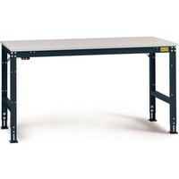 Manuflex LU4003.7016 ESD ESD-Arbeitstisch UNIVERSAL Standard Grundtisch mit Kautschukplatte, BxTxH = von Manuflex