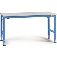 Manuflex LU4006.5012 ESD ESD-Arbeitstisch UNIVERSAL Standard Grundtisch mit Kunststoffplatte, BxTxH von Manuflex