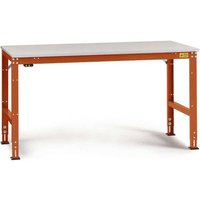 Manuflex LU4096.2001 ESD ESD-Arbeitstisch UNIVERSAL Standard Grundtisch mit Kunststoffplatte, BxTxH von Manuflex