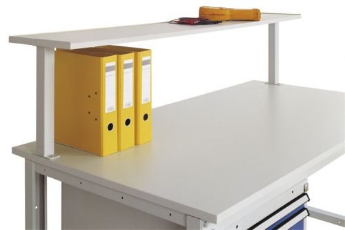 Manuflex LZ8333.7035 ESD ESD-Ablagekonsole mit Konsolenträgern, für CANTOLAB und UNIDESK Arbeitsti von Manuflex