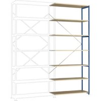 Manuflex RP1736.5007 Fachbodenregal-Anbaumodul (B x H x T) 960 x 2600 x 300mm Holzboden von Manuflex