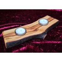 Kerzenständer Aus Holz von ManusKunsthandwerk